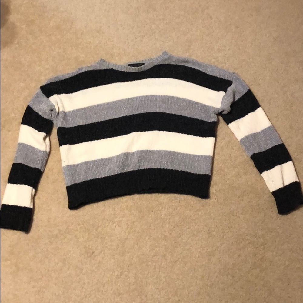 Fuzzy Striped sweater